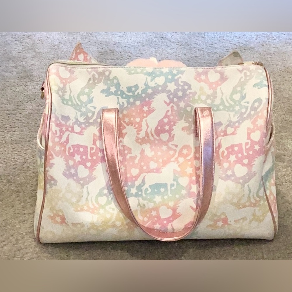 Under One Sky kids Unicorn overnight bag. Gently used. - Picture 2 of 2